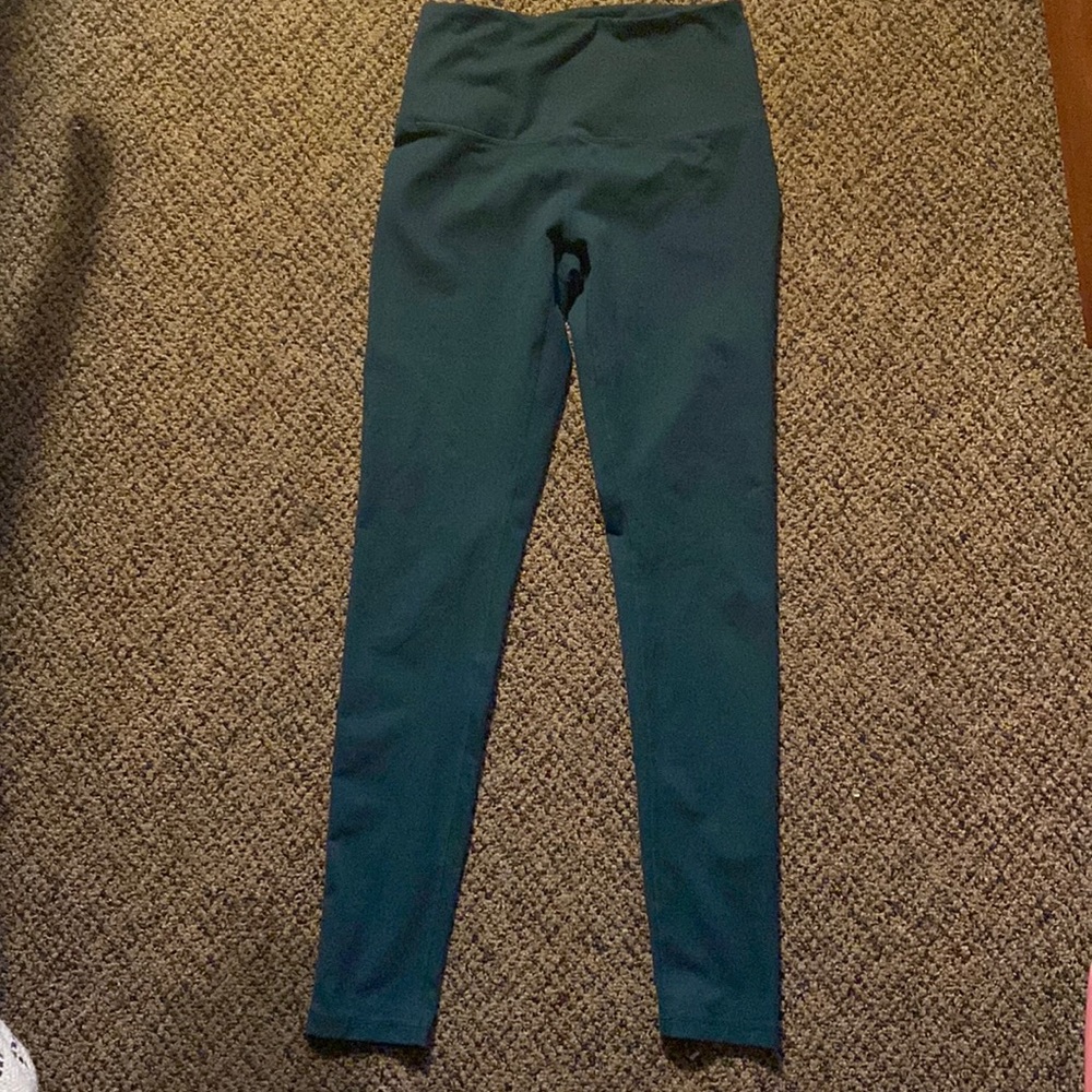Green Zella leggings